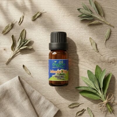 Diyaron Adaçayı Yağı 10ml Diyaron Adaçayı Yağı 10ml - Görsel 3