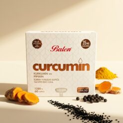 Balen curcumin 2 - Balen Curcumin (Kurkumin & Piperin) + Çörekotu Yağı 60 Softgel