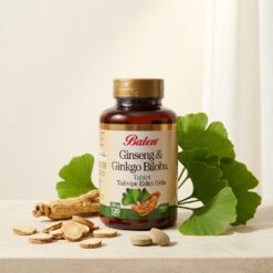 Balen ginsenggingko biloba 4 - Balen Ginseng & Ginkgo Biloba 120 Tablet