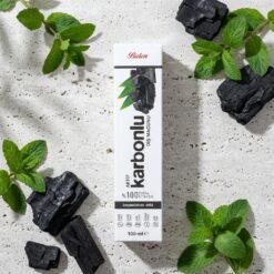 Balen karbonlu dis macunu 4 - Balen Aktif Karbonlu Diş Macunu 100ml