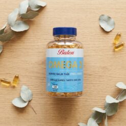 Balen omega3 100 2 - Balen Norveç Balık Yağı (Omega-3) 100 Yumuşak Kapsül