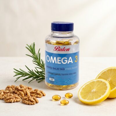 Alternative view of Balen Norveç Balık Yağı (Omega-3) 100 Yumuşak Kapsül