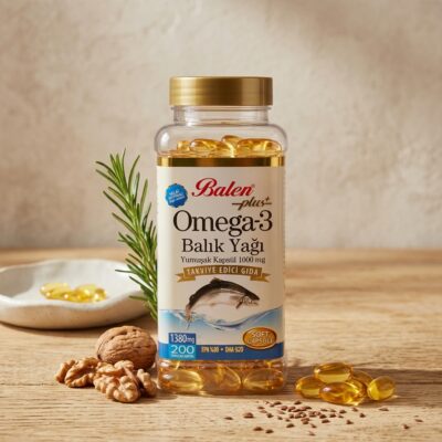 Balen Plus Omega-3 Balık Yağı 200 Kapsül - Görsel 3