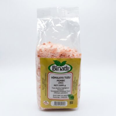 Binatlı Doğal Pembe Himalaya Tuzu (Tane) 1kg Binatlı Doğal Pembe Himalaya Tuzu (Tane) 1kg - Görsel 3