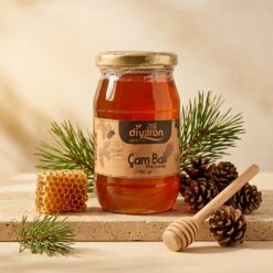 Diyaron cam bali 450gr 2 - Diyaron Doğal Çam Balı 450gr