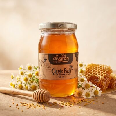 Diyaron Doğal Çiçek Balı 450gr