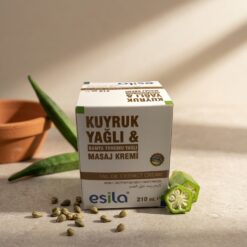 Esila Kuyruk Yağlı & Bamya Tohumu Yağlı Masaj Kremi 210ml