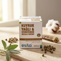 Esila Kuyruk yagli masaj kremi 3 - Esila Kuyruk Yağlı & Bamya Tohumu Yağlı Masaj Kremi 210ml