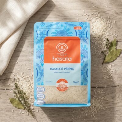 Hasata Basmati Pirinç 1kg Hasata Basmati Pirinç 1kg - Görsel 4