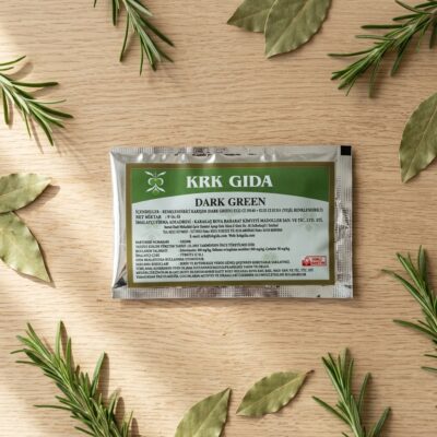 KRK Gıda Dark Green (Koyu Yeşil Gıda Boyası) 9 g