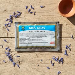 Krk gida brillant blue 4 - KRK Gıda Brillant Blue (Mavi Gıda Boyası) 9 g