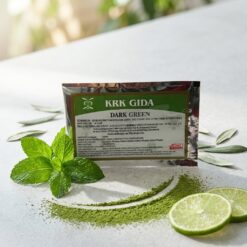 Krk gida dark green 2 - KRK Gıda Dark Green (Koyu Yeşil Gıda Boyası) 9 g