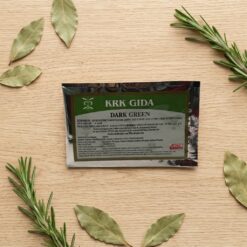 Krk gida dark green 4 - KRK Gıda Dark Green (Koyu Yeşil Gıda Boyası) 9 g