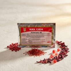 Krk gida ponceau 4r 2 - KRK Gıda Ponceau 4R (Kırmızı Gıda Boyası) 9 g