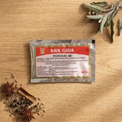 Krk gida ponceau 4r 4 - KRK Gıda Ponceau 4R (Kırmızı Gıda Boyası) 9 g