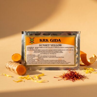 KRK Gıda Sunset Yellow (Turuncu Gıda Boyası) 9 g