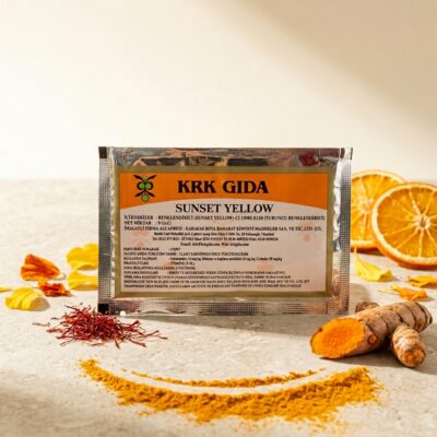 KRK Gıda Sunset Yellow (Turuncu Gıda Boyası) 9 g - Görsel 3