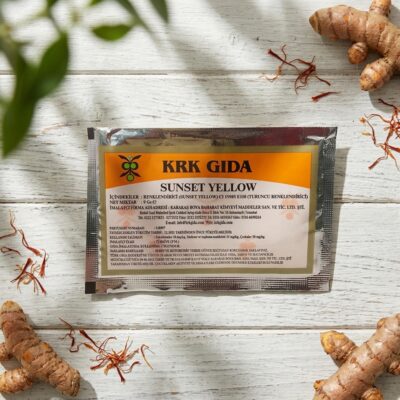 Alternative view of KRK Gıda Sunset Yellow (Turuncu Gıda Boyası) 9 g