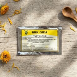 Krk gida tartrazine 4 - KRK Gıda Tartrazine (Sarı Gıda Boyası) 9 g