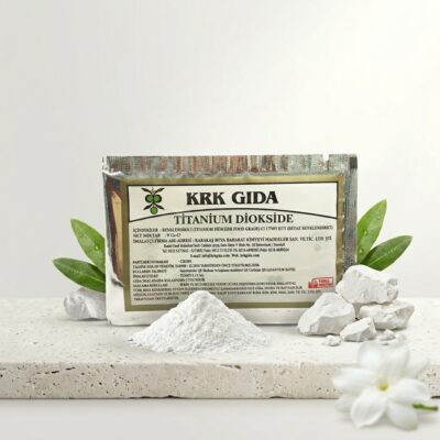 KRK Gıda Titanyum Dioksit (Beyaz Gıda Boyası) 9 g