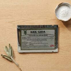 Krk gida titanium diokside 4 - KRK Gıda Titanyum Dioksit (Beyaz Gıda Boyası) 9 g