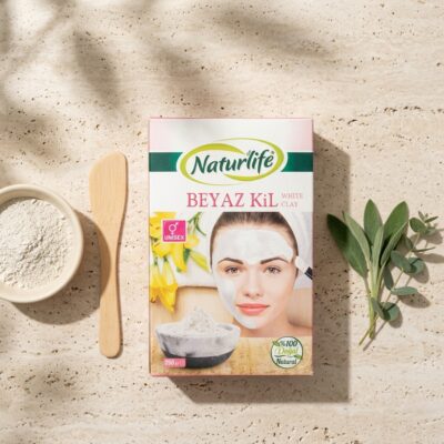 Naturlife %100 Doğal Beyaz Kil 250gr Naturlife %100 Doğal Beyaz Kil 250gr - Görsel 4