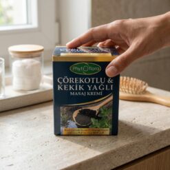 Phyt flora Corekotlukekik yagli masaj kremi 3 - Phytoflora Çörekotu & Kekik Yağlı Masaj Kremi 100ml