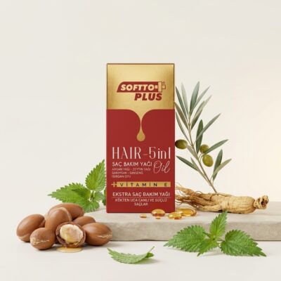 Softto Plus Hair-5in1 Saç Bakım Yağı 50ml