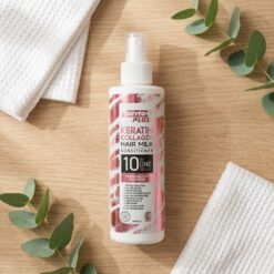 Softto plus Hair milk keratin collagen 3 - Softto Plus Keratin & Collagen Hair Milk 200ml