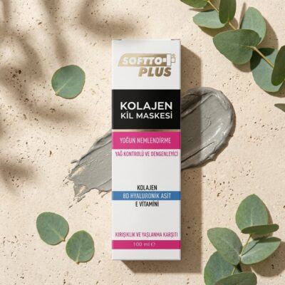Softto Plus Collagen Clay Mask 100ml - Görsel 4