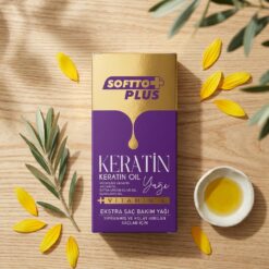 Softto plus keratin yagi vitamin E 3 - Softto Plus Keratin Oil 50ml