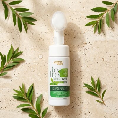 Softto Plus Çay Ağacı Özlü Yüz Temizleme Köpüğü 150ml Softto Plus Çay Ağacı Özlü Yüz Temizleme Köpüğü 150ml - Görsel 3
