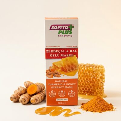 Softto Plus Zerdeçal & Bal Özlü Maske 100ml - Görsel 4
