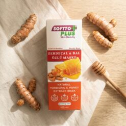 Softto plus zerdecalbal ozlu maske 3 - Softto Plus Zerdeçal & Bal Özlü Maske 100ml