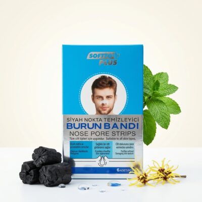 Softto Plus Siyah Nokta Temizleyici Burun Bandı Erkek