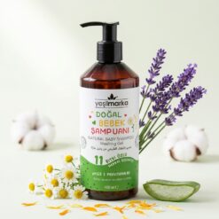 Yeşilmarka 11 Bitki Özlü Doğal Bebek Şampuanı ve Duş Jeli (Karpuzlu)