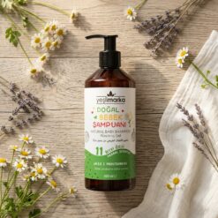 Yesil marka Dogal bebek sampuani 4 - Yeşilmarka 11 Bitki Özlü Doğal Bebek Şampuanı ve Duş Jeli (Karpuzlu)