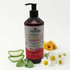 Alternative view of Yeşilmarka 11 Bitki Özlü Doğal Bebek Şampuanı ve Duş Jeli (Çilekli)