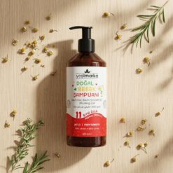 Yesilmarka Dogal bebek sampuani bitki ozlu 4 - Yeşilmarka 11 Bitki Özlü Doğal Bebek Şampuanı ve Duş Jeli (Çilekli)