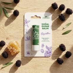 Yesilmarka Dogal dudak balmi bogurtlen 3 - Yeşilmarka Doğal Böğürtlen Özlü Dudak Balmı 5g
