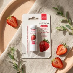 Alternative view of Yeşilmarka Renkli Doğal Çilek Özlü Dudak Balmı 5g