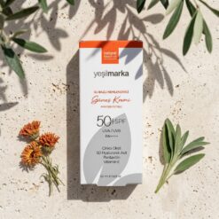 Yesilmarka Gunes kremi su bazli nemlendirici 3 - Yeşilmarka Su Bazlı Nemlendirici Güneş Kremi (50+ SPF / PA++++) 50ml