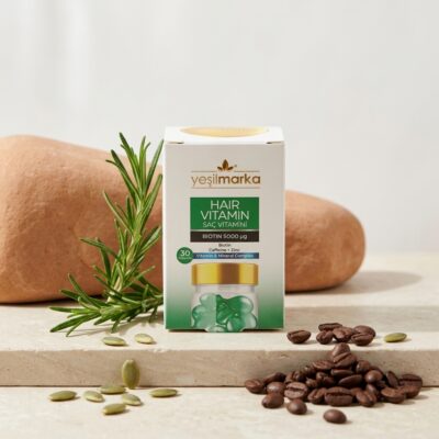 Alternative view of Yeşilmarka Saç Vitamini Biotin 30 Kapsül