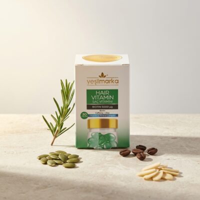 Yeşilmarka Saç Vitamini Biotin 30 Kapsül