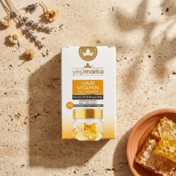 Yesilmarka Sac vitamini keratin 4 - Yeşilmarka Saç Vitamini Keratin ve Arı Sütü 30 Kapsül