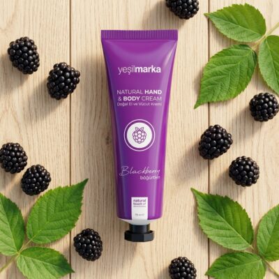 Yeşilmarka Doğal Böğürtlenli El ve Vücut Kremi 75ml - Görsel 4