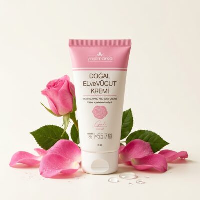 Yeşilmarka Doğal El ve Vücut Kremi Gül Özlü 75ml