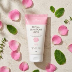 Yesilmarka gullu el ve vucut kremi 3 - Yeşilmarka Doğal El ve Vücut Kremi Gül Özlü 75ml