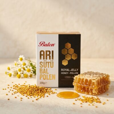 Balen Arı Sütü, Bal, Polen Karışımı 230gr - Görsel 3