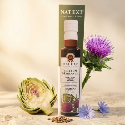 NAT EXT Silybum Marianum (Deve Dikeni, Enginar, Hindiba) Sıvı Ekstraktı 250ml - Görsel 4